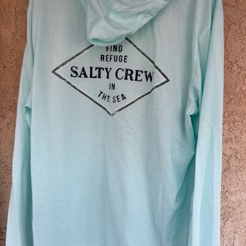 Brand: Salty Crew long sleeve 
Size: XL 
Color: baby blue
